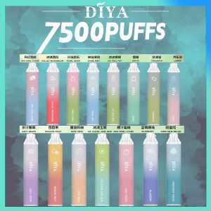 DIYA叮啞一次性7500Puffs 抛棄式 油倉加長 超值款